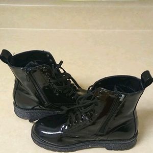 Girls Black MIA Boots